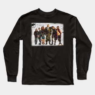 Umbrella Academy Graffiti Wall Long Sleeve T-Shirt